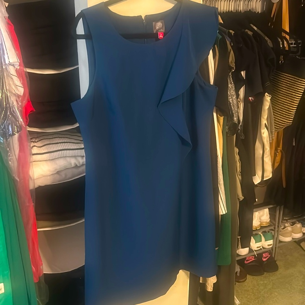 Vince Camuto Midi Sheath Dress - size 16 -